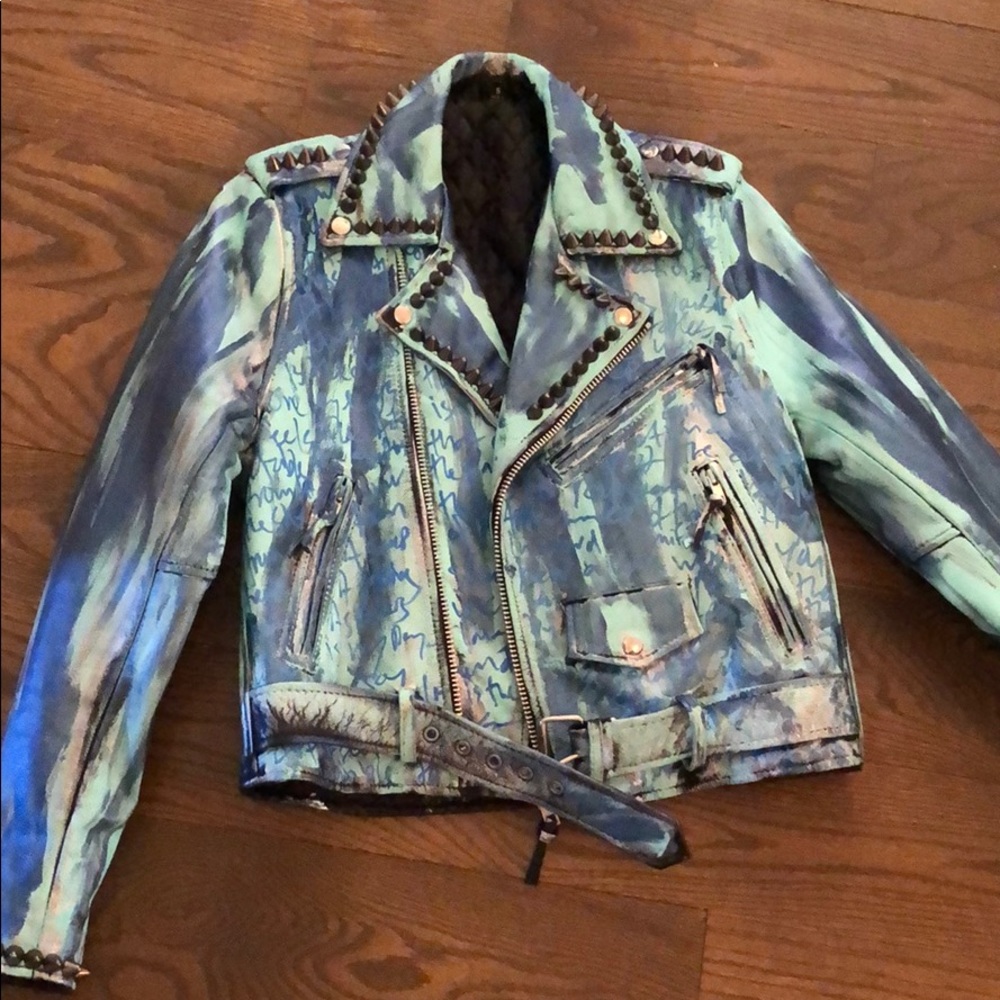 Christian Benner Leather Jacket